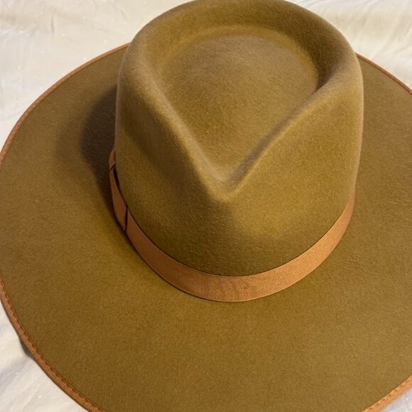 LACK OF COLOR Rancher Hat (100% Wool) in Brown Color  display picture 1